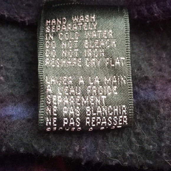 Lauren petite fleece plaid L/S Logo shirt buttoned - Picture 8 of 8